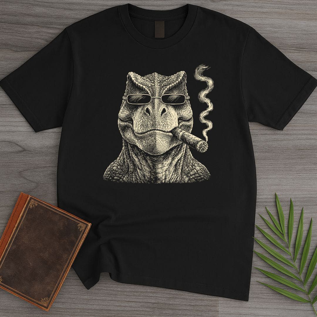 T-Shirt Black / S Prehistoric Cigar T-Shirt