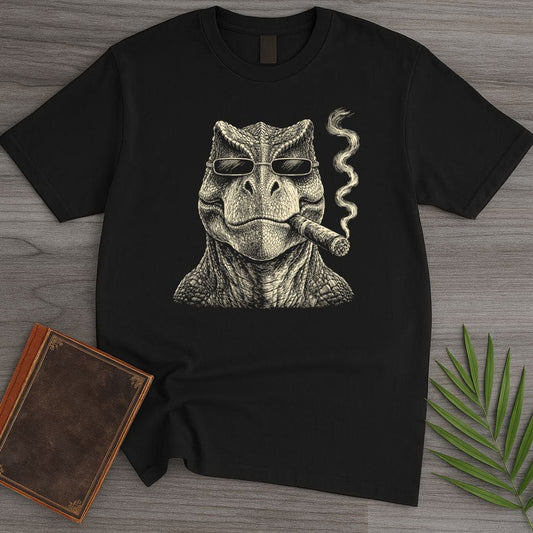 T-Shirt Black / S Prehistoric Cigar T-Shirt