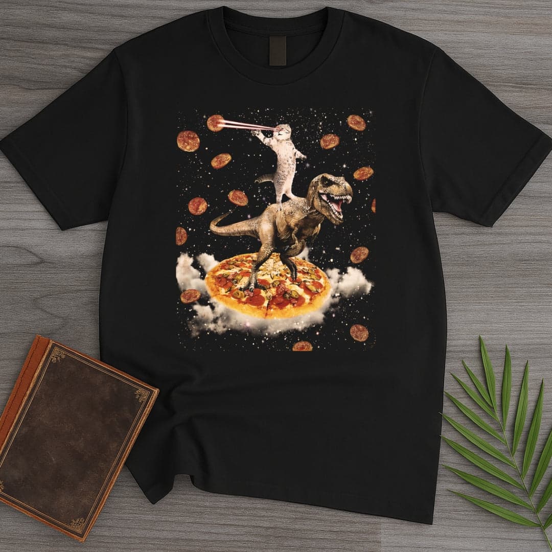T-Shirt Black / S Prehistoric Pepperoni Chaos T-Shirt