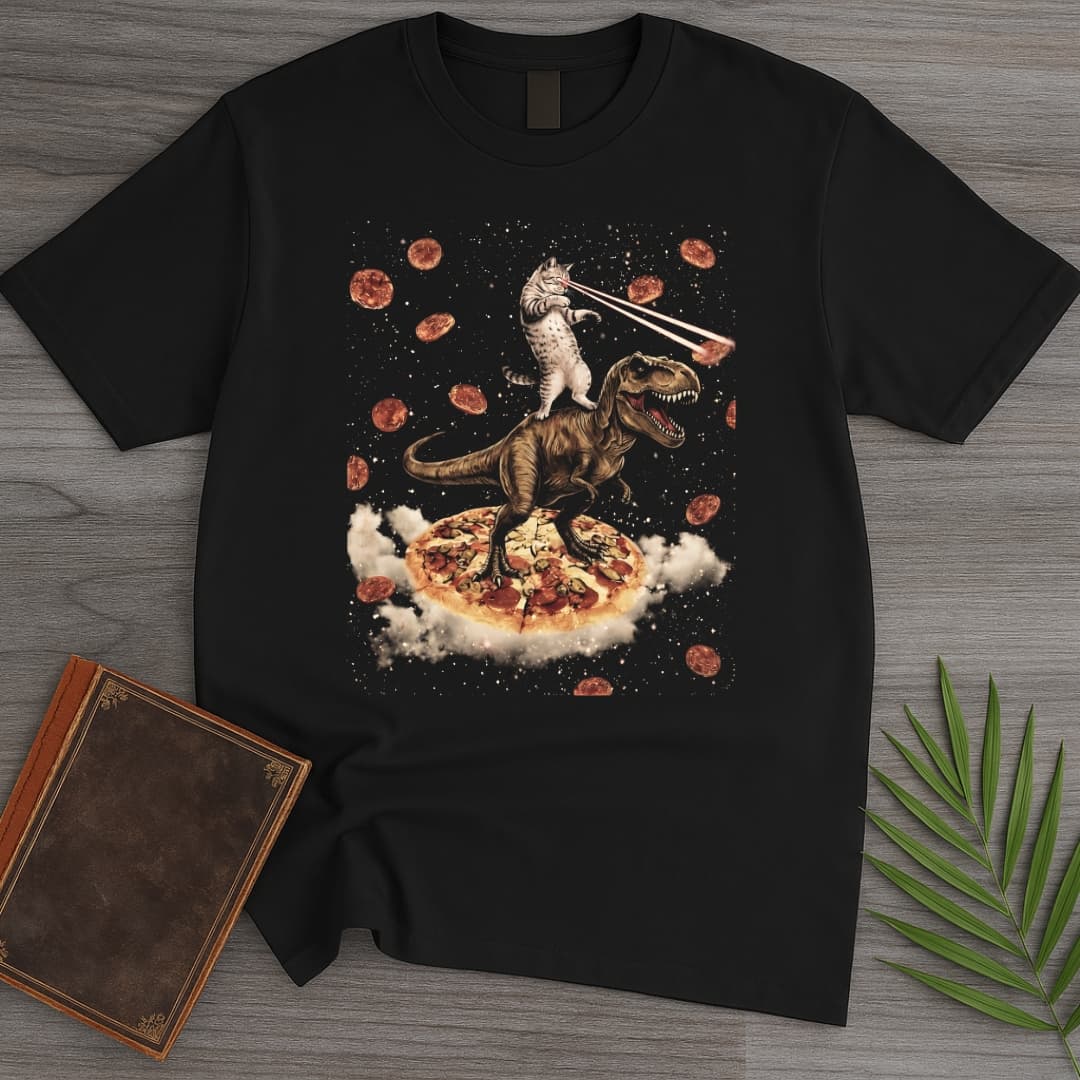 T-Shirt Black / S Prehistoric Pepperoni Chaos T-Shirt