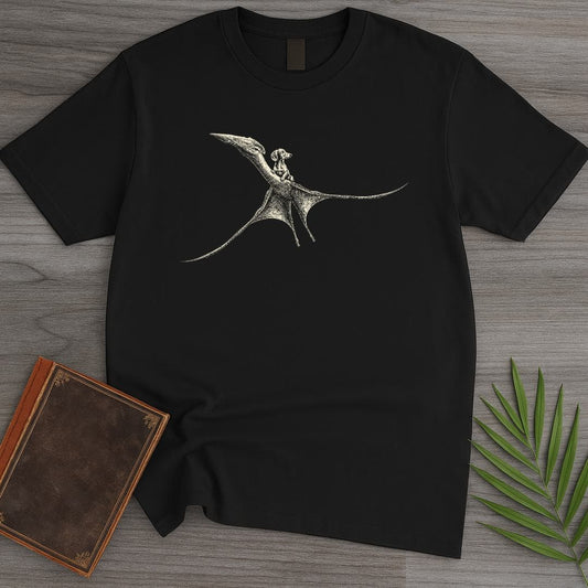 T-Shirt Black / S Prehistoric Puppy Adventure T-Shirt