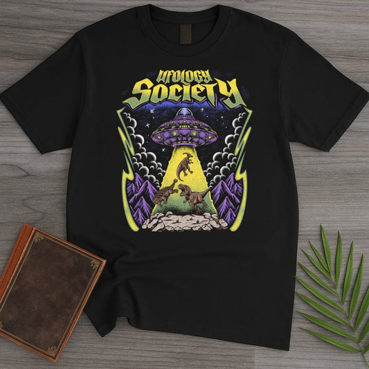 T-Shirt Black / S Prehistoric Ufology Society T-Shirt (Akbar Sansa)