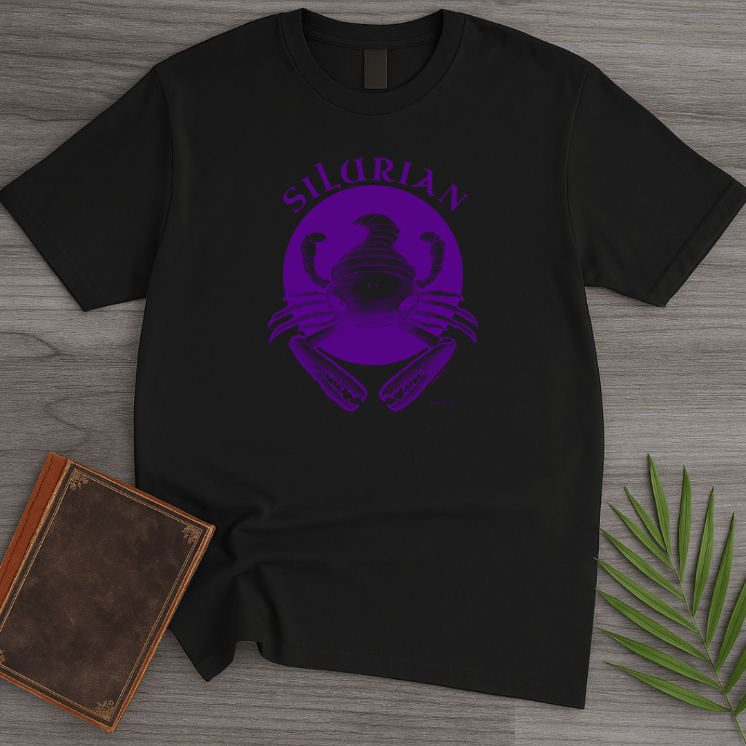 T-Shirt Black / S Pterygotus Silurian Sea Scorpion T-Shirt (ldn_rdnt_art)