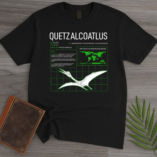 T-Shirt Black / S Quetzalcoatlus Grid T-Shirt
