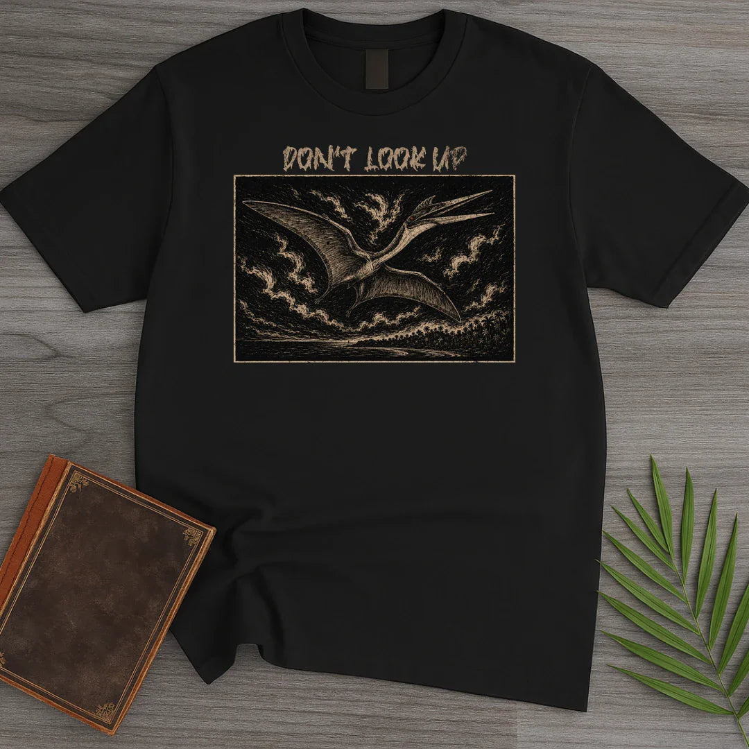 T-Shirt Black / S Quetzalcoatlus Sky Horror T-Shirt