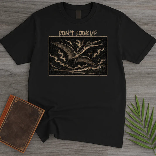 T-Shirt Black / S Quetzalcoatlus Sky Horror T-Shirt