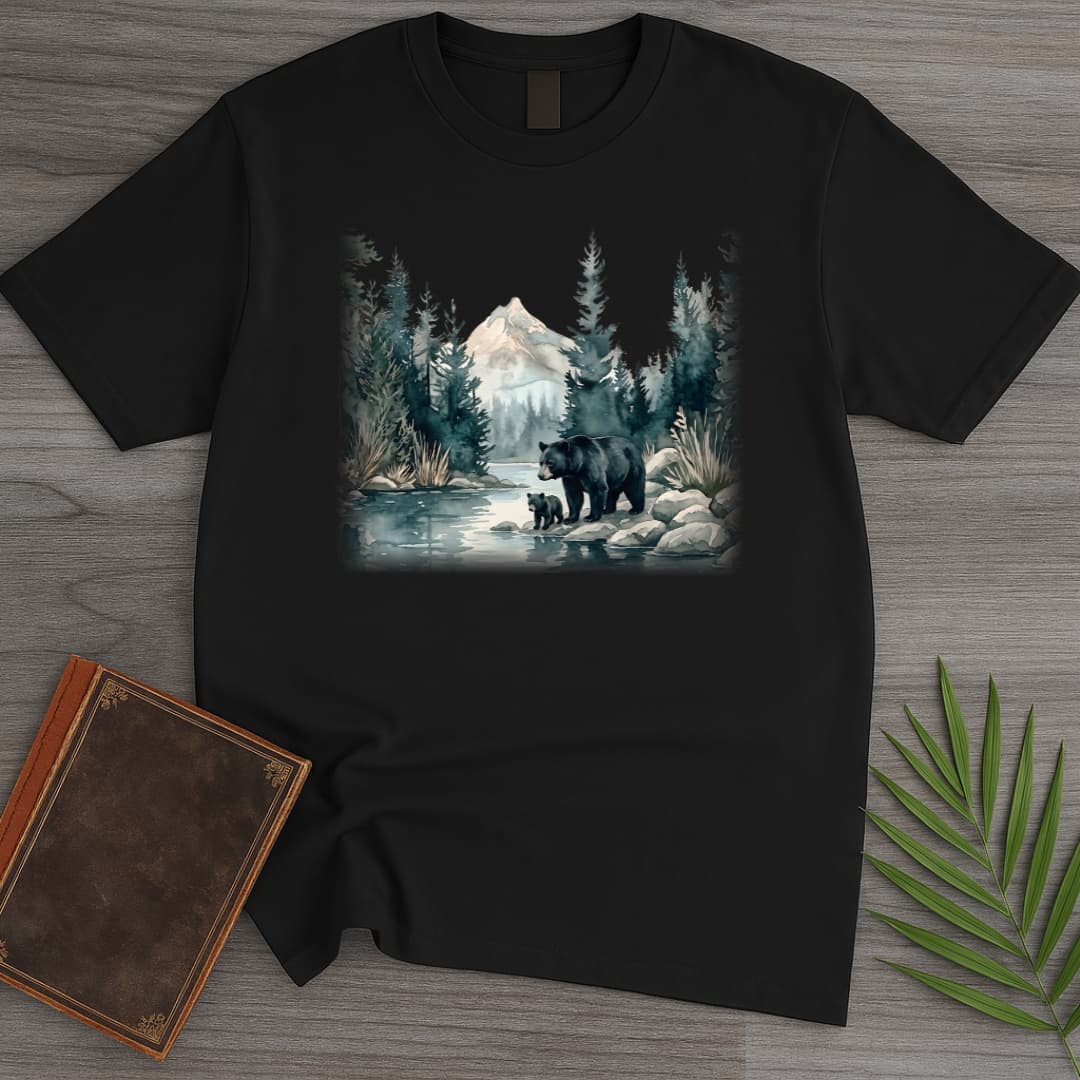 T-Shirt Black / S Quiet Lake Bears T-Shirt