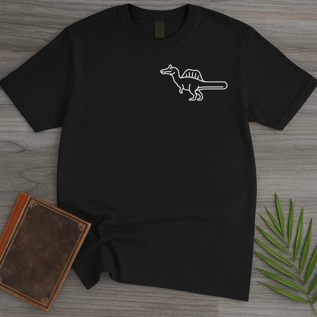 T-Shirt Black / S Quiet Line Spinosaurus T-Shirt