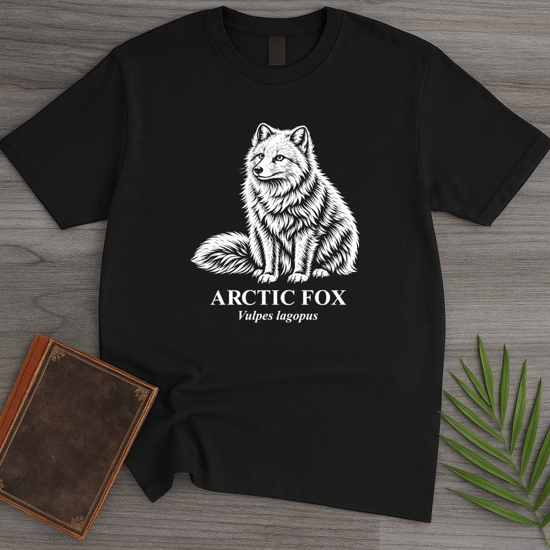 T-Shirt Black / S Rabbit-Footed Arctic Fox T-Shirt