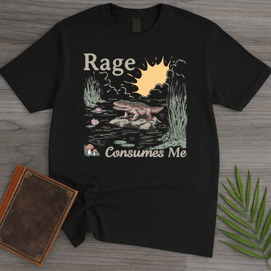 T-Shirt Black / S Rage Consumes Me Hynerpeton T-Shirt