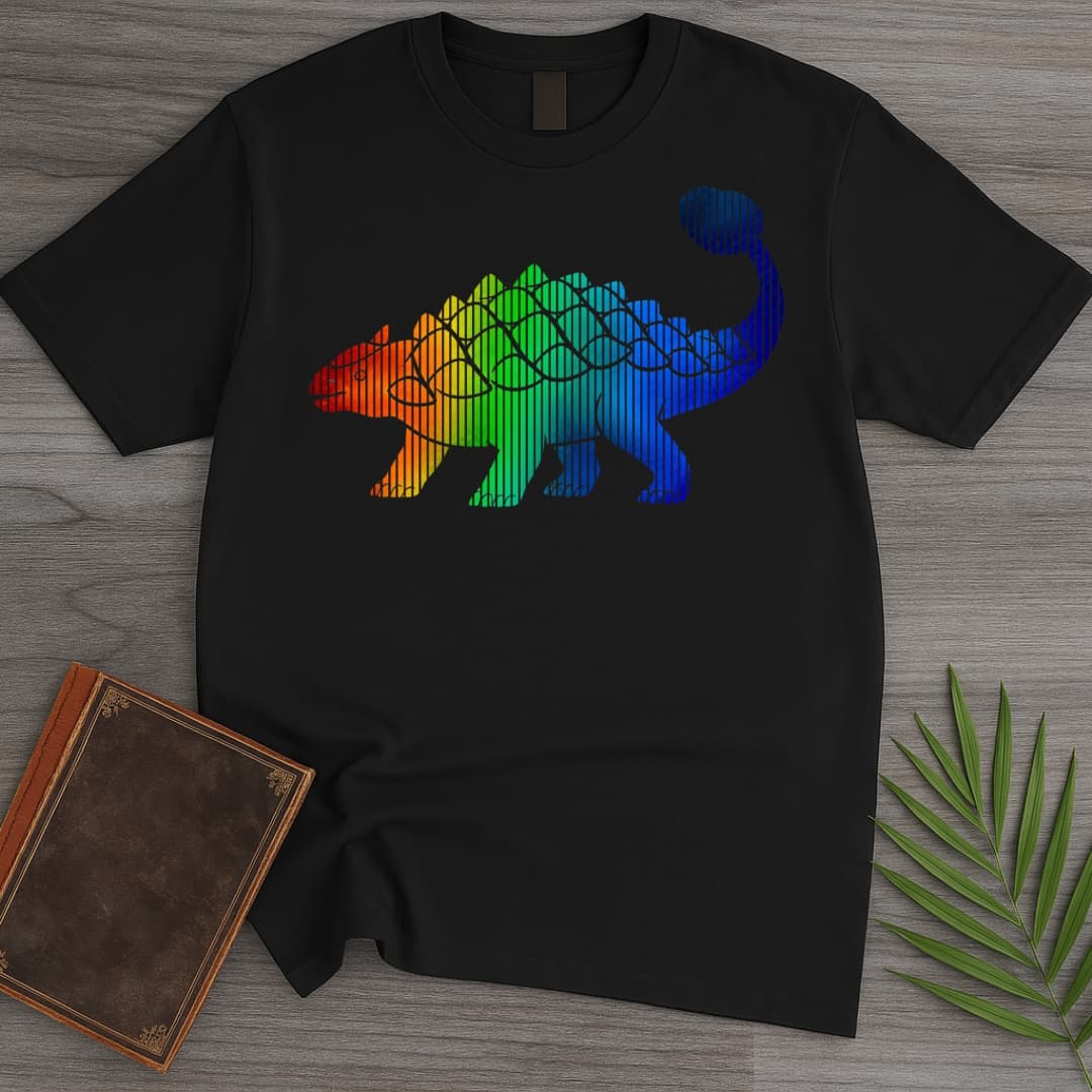 T-Shirt Black / S Rainbow Tanky Anky T-Shirt