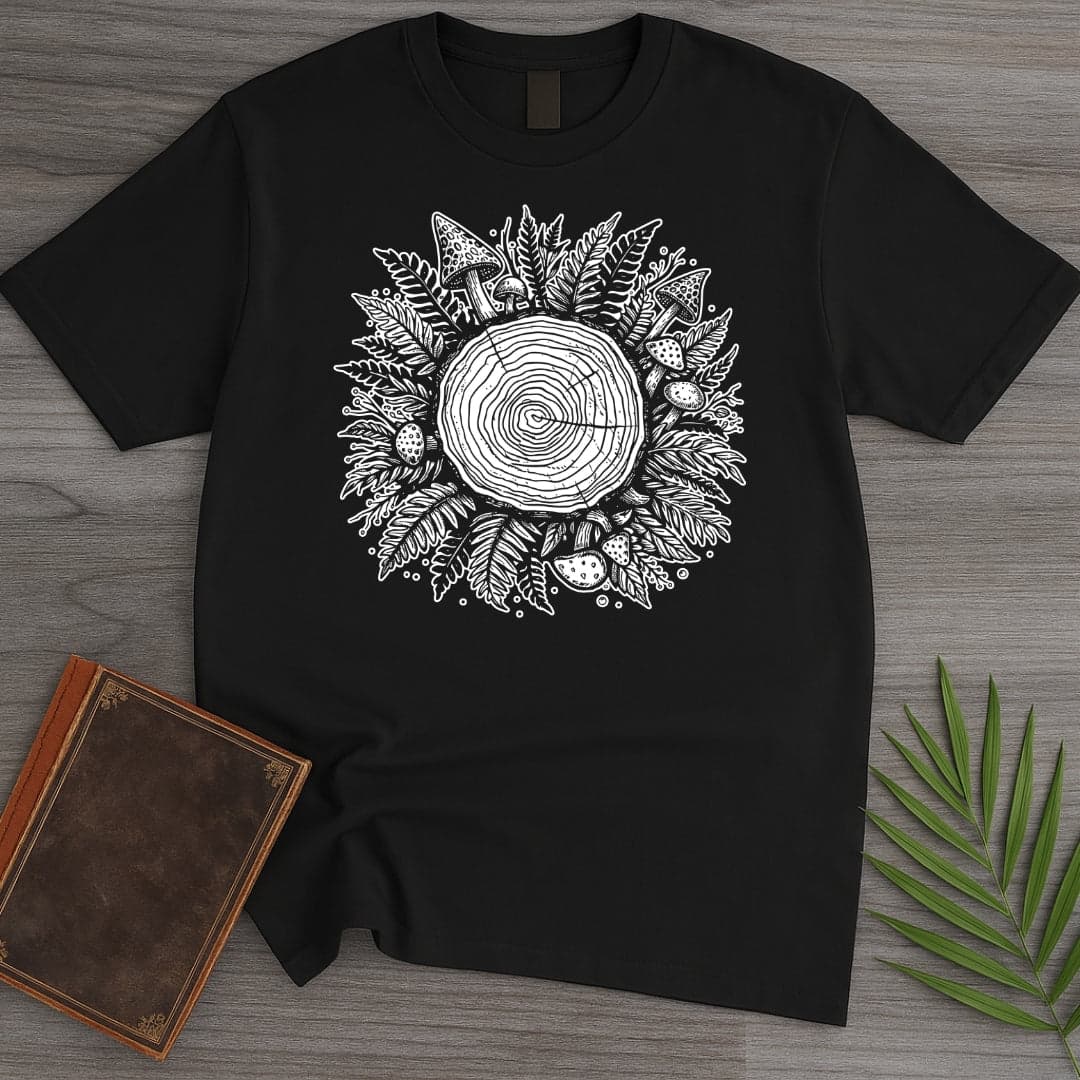T-Shirt Black / S Simple Dendrochronology T-Shirt