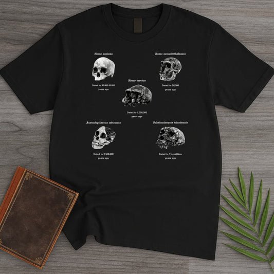 T-Shirt Black / S Skulls of Progress T-Shirt