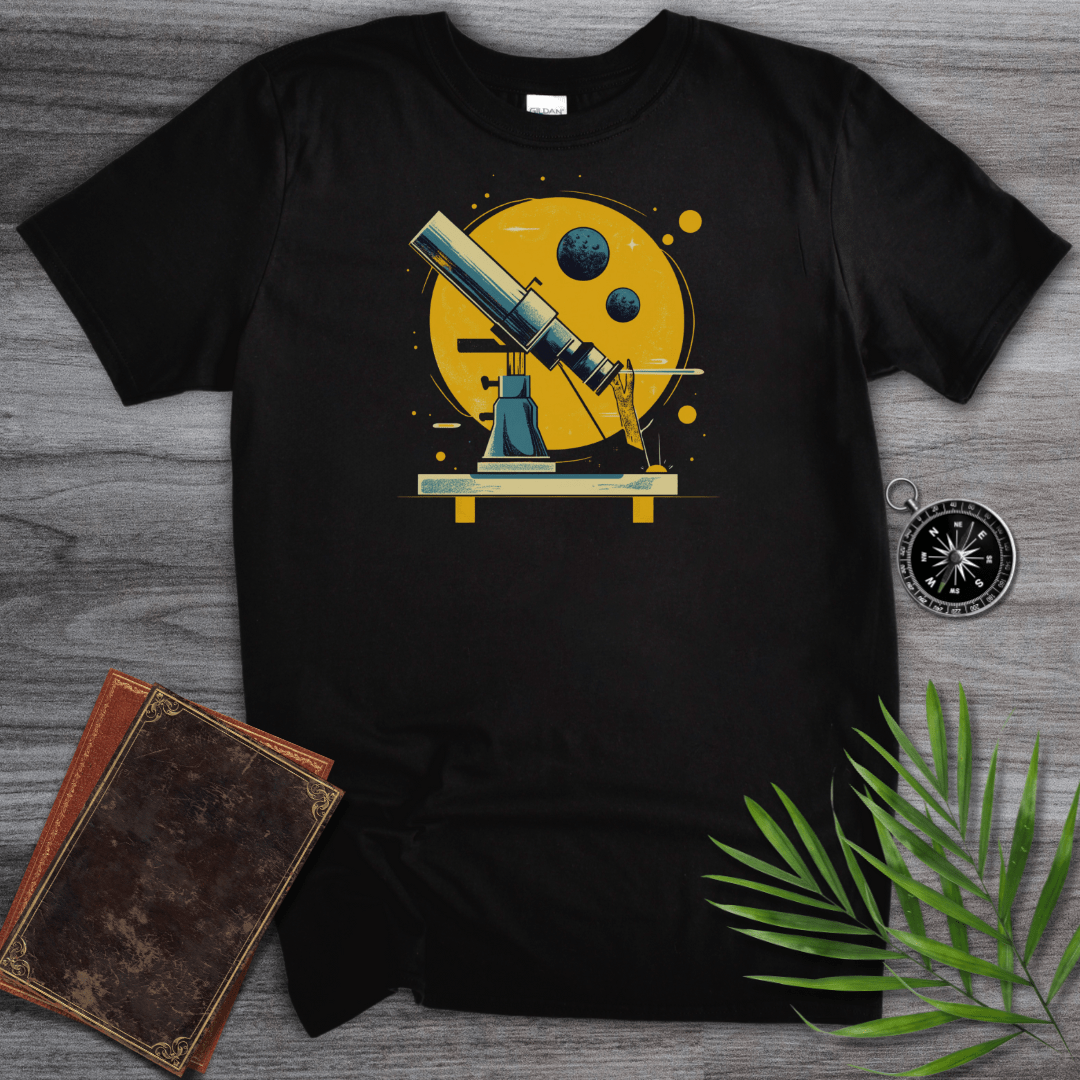 T-Shirt Black / S Space Science Graphic T-Shirt