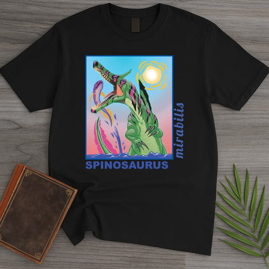T-Shirt Black / S Spinosaurus - River Phantom Strike T-Shirt