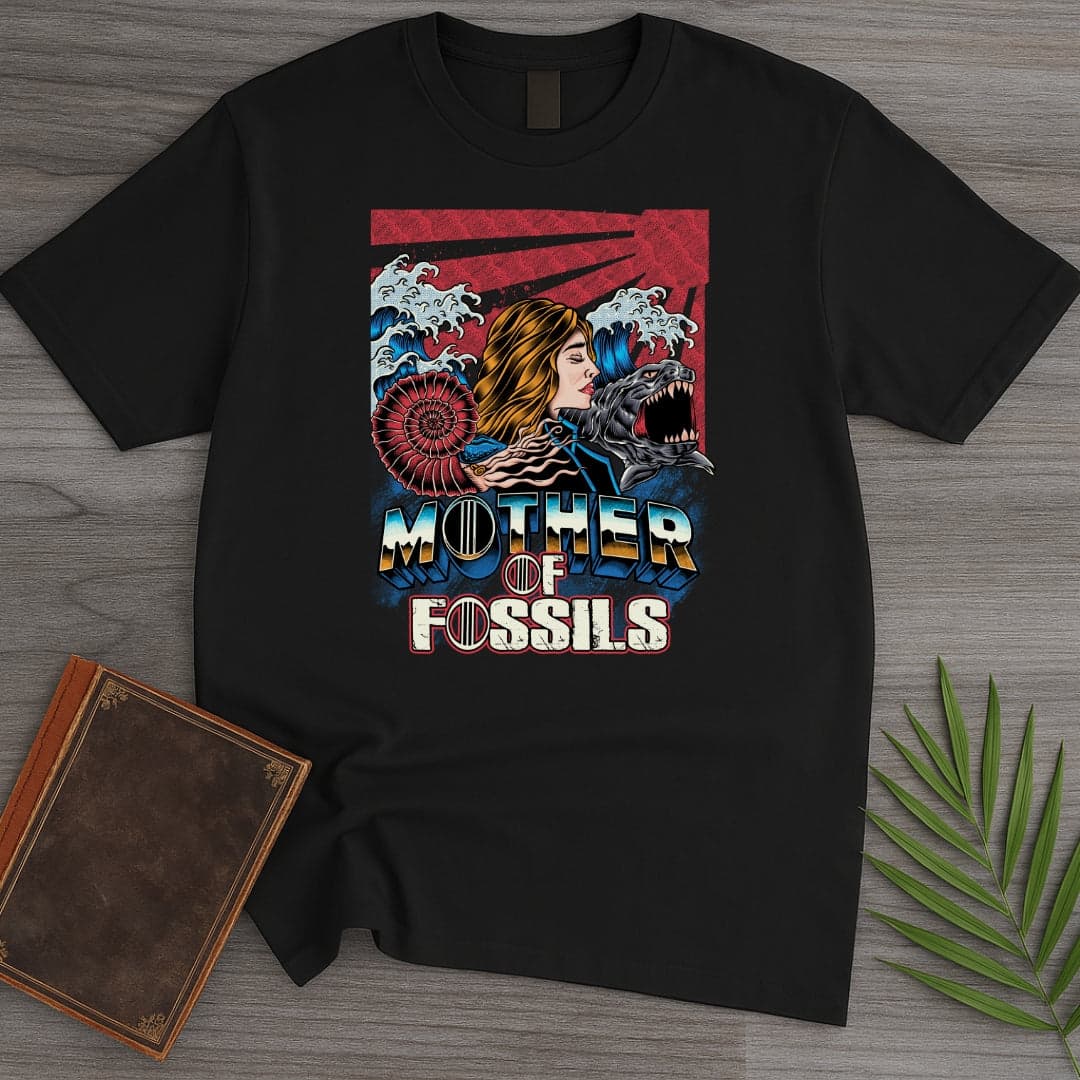 T-Shirt Black / S Streetwear Mother of Fossils T-Shirt (Akbar Sansa)