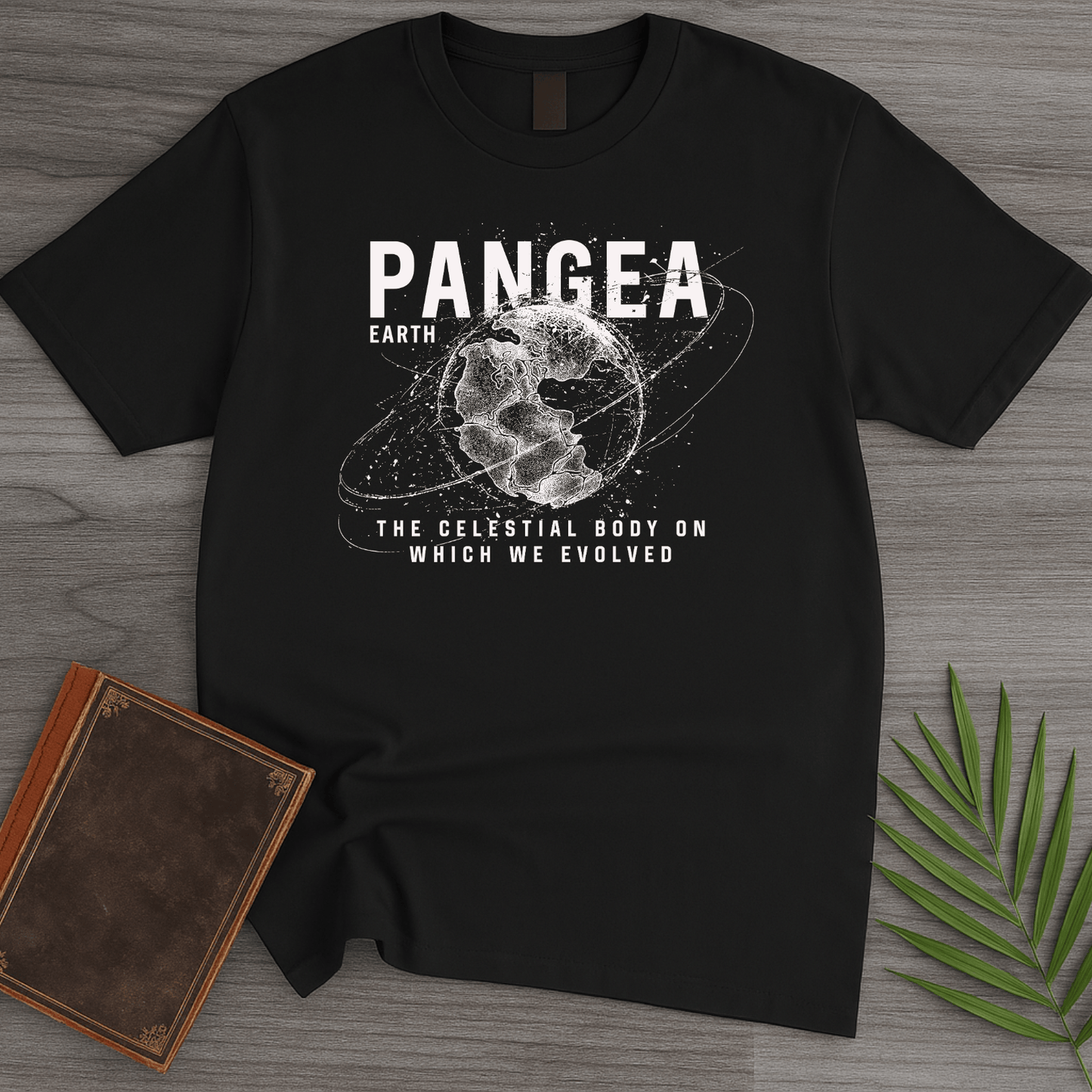 T-Shirt Black / S Streetwear Pangea Earth T-Shirt
