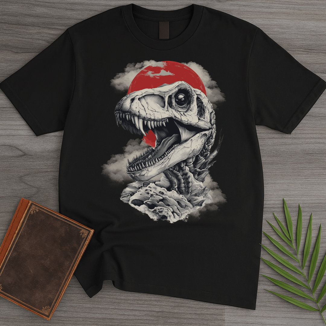 T-Shirt Black / S T-Rex Cloudy Fossil T-Shirt