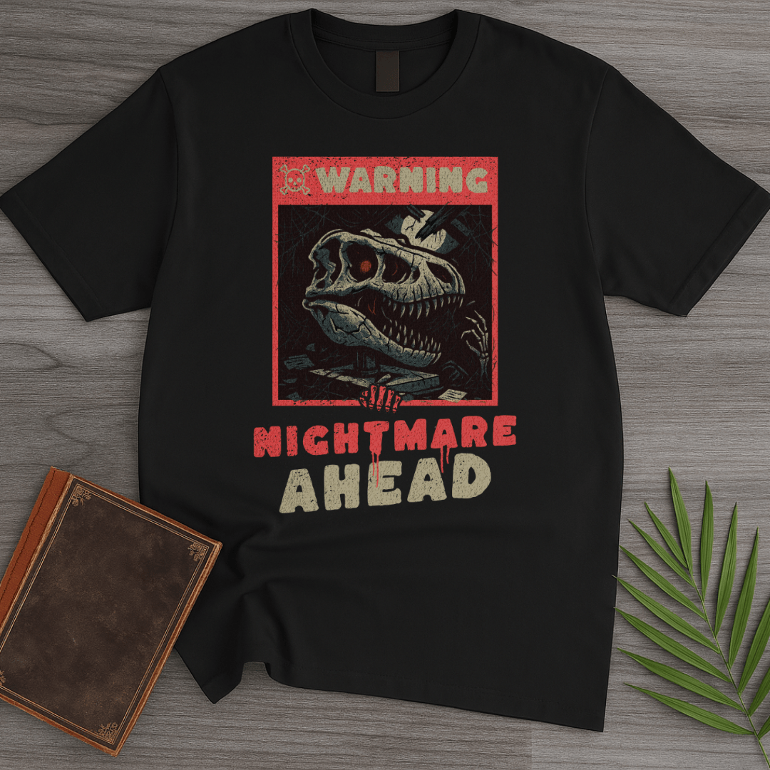 T-Shirt Black / S T.Rex Nightmare Ahead T-Shirt