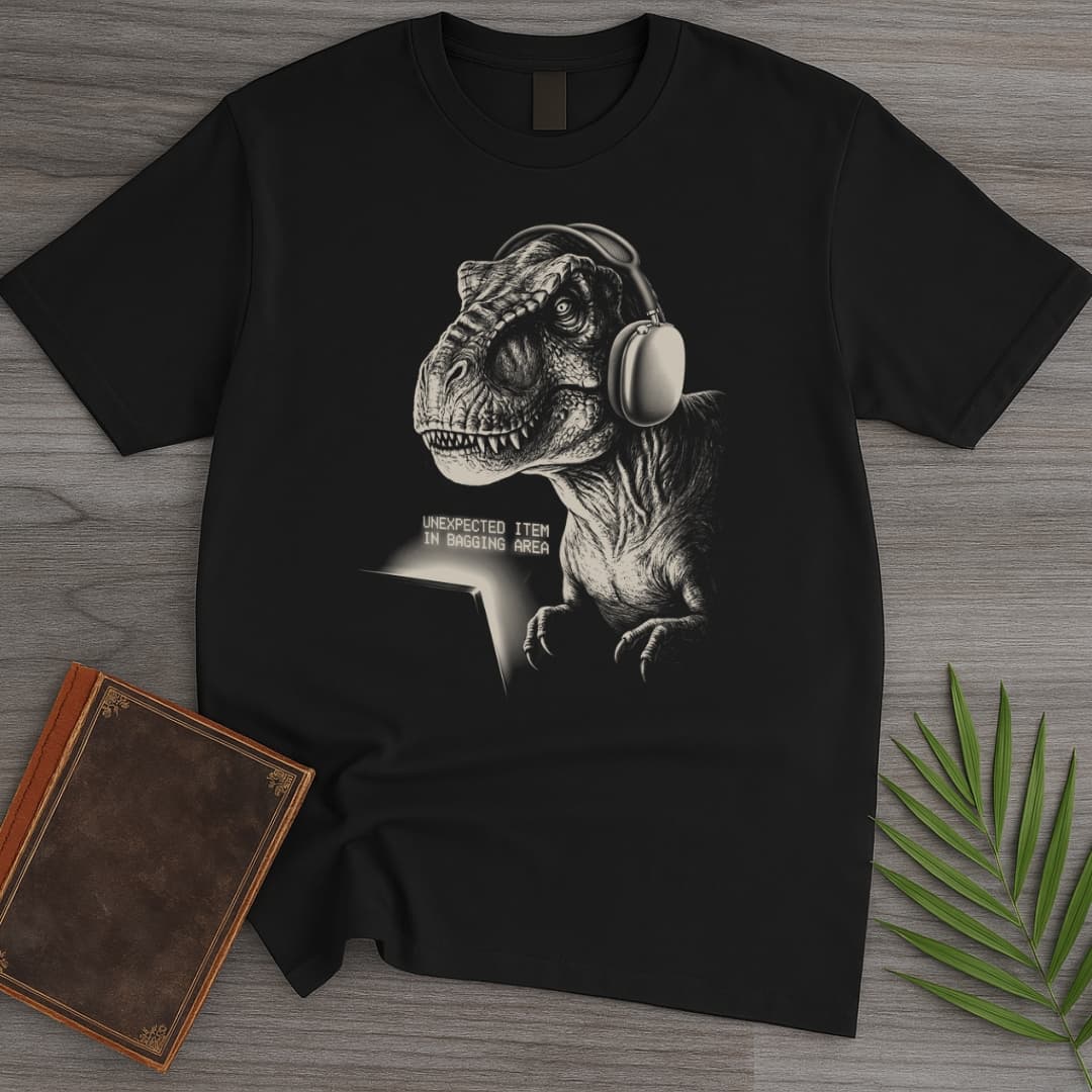 T-Shirt Black / S T. Rex Self-Checkout T-Shirt