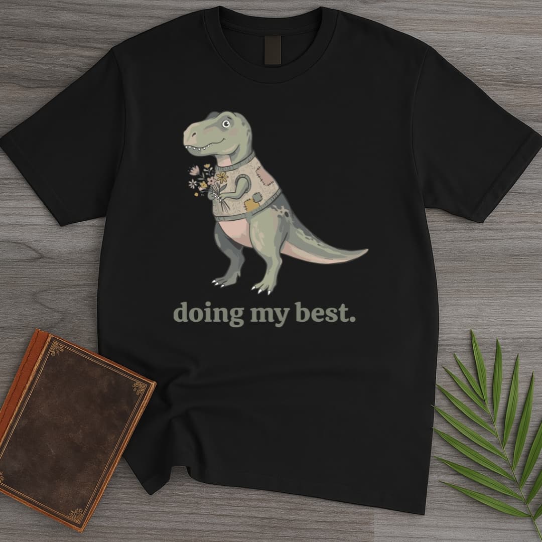 T-Shirt Black / S Tender Tyrannosaurus T-Shirt