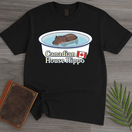 T-Shirt Black / S The Canadian House Hippo T-Shirt