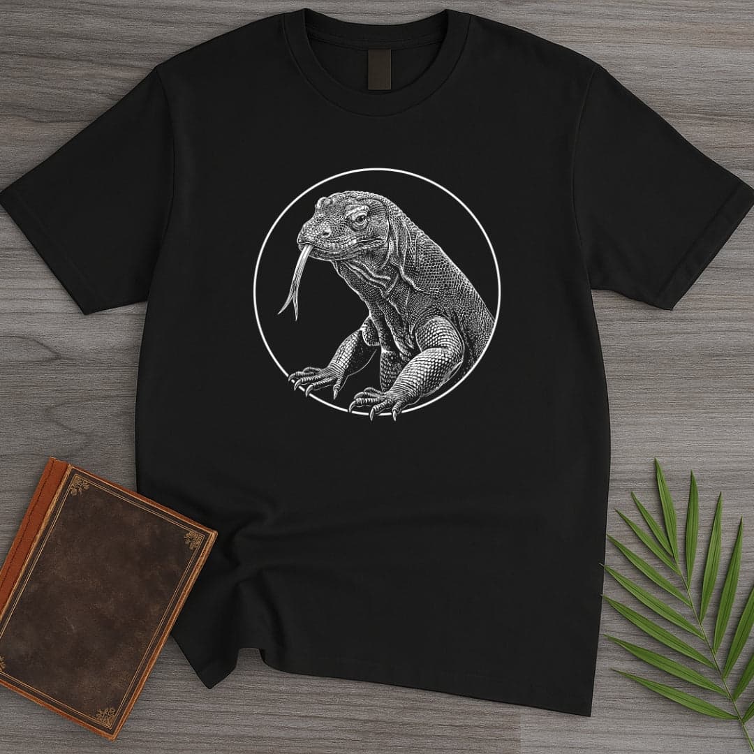 T-Shirt Black / S The Chill Komodo Dragon T-Shirt