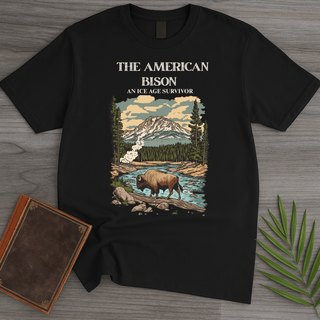 T-Shirt Black / S The Great American Bison T-Shirt