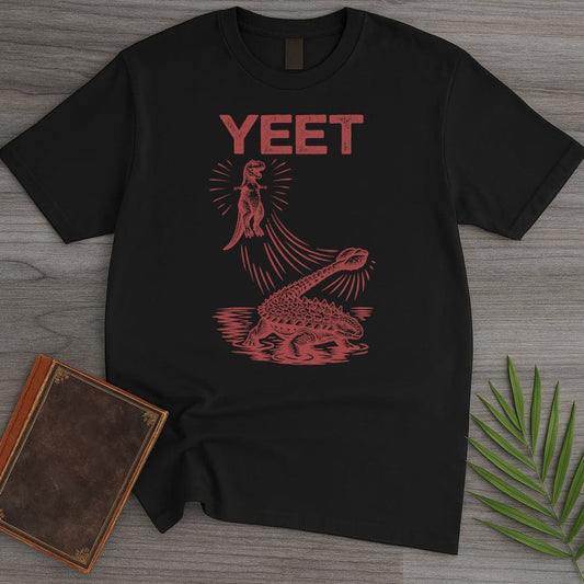 T-Shirt Black / S The Late Cretaceous YEET T-Shirt