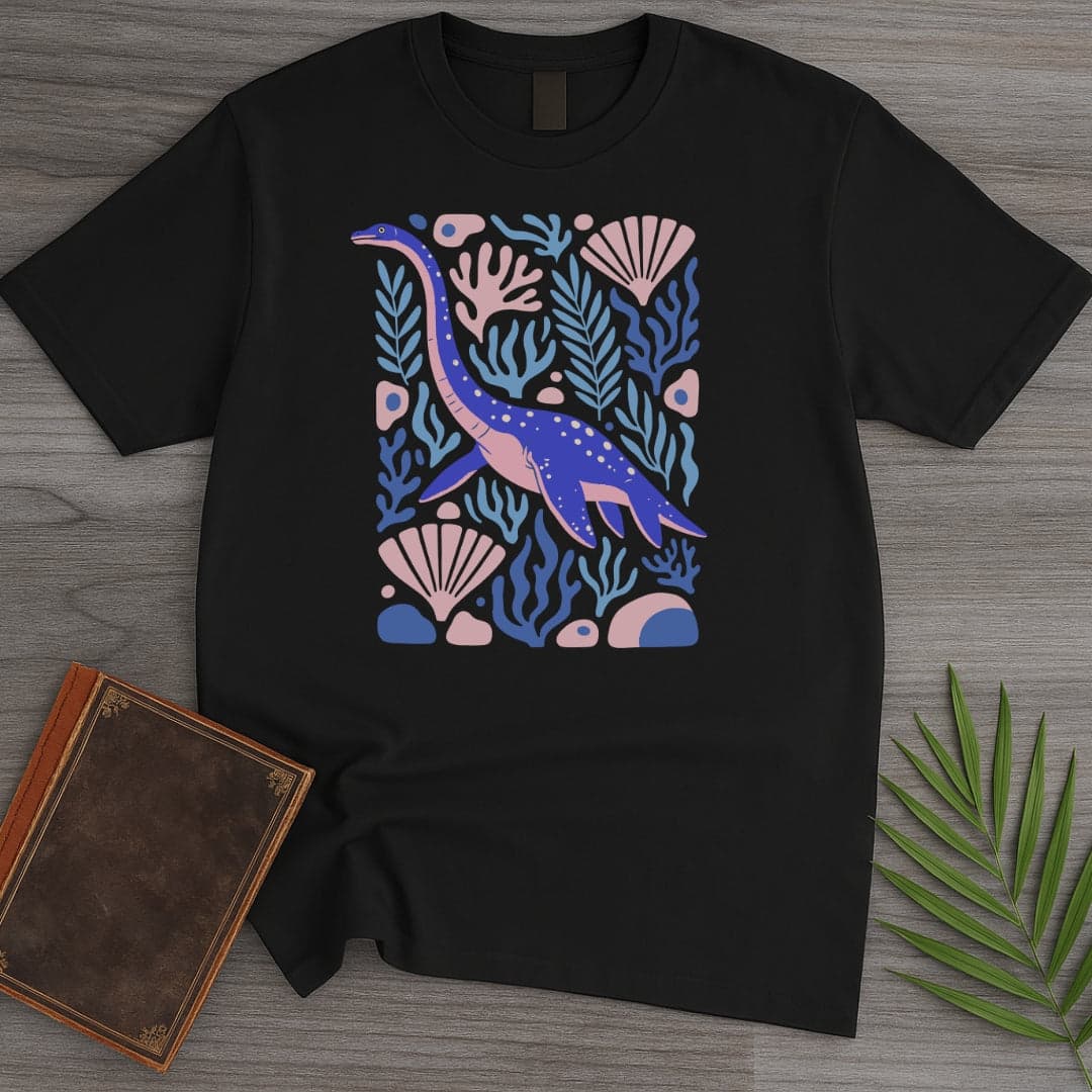 T-Shirt Black / S The Loch Ness Plesiosaurus T-Shirt