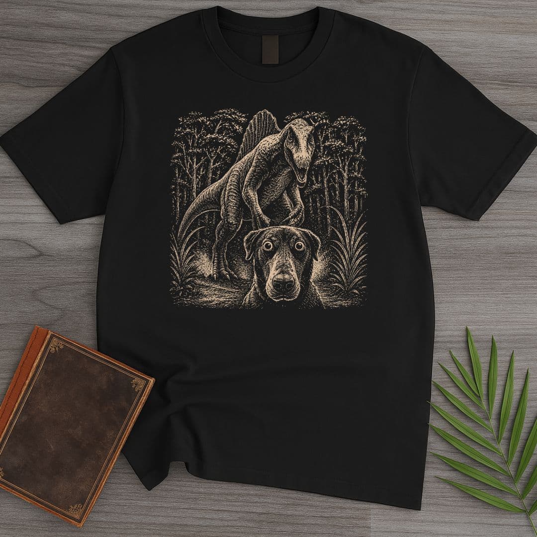 T-Shirt Black / S The Lurkin Spinosaurus T-Shirt