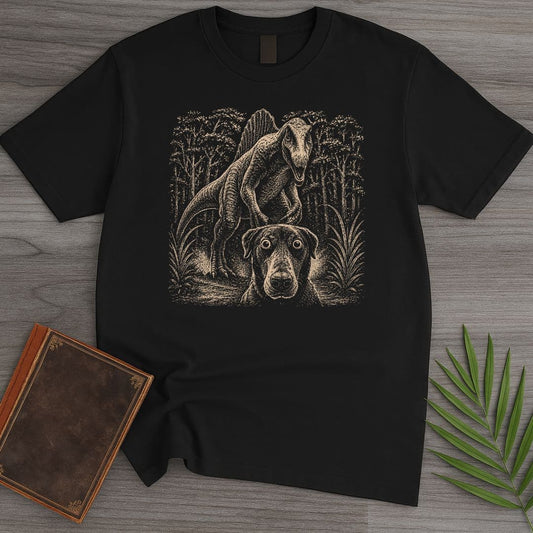 T-Shirt Black / S The Lurkin Spinosaurus T-Shirt