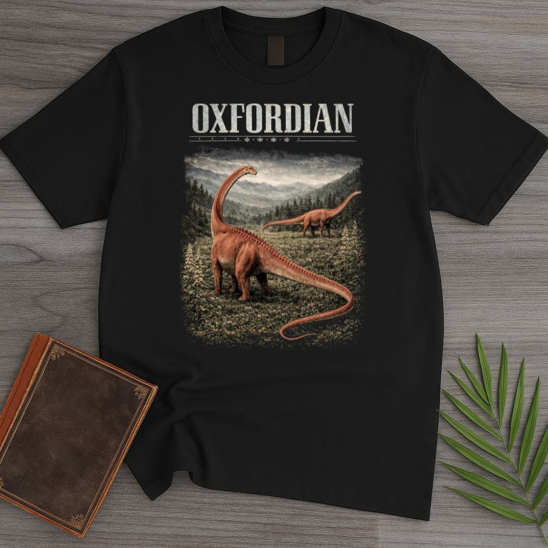 T-Shirt Black / S The Oxfordian Diplodocus T-Shirt