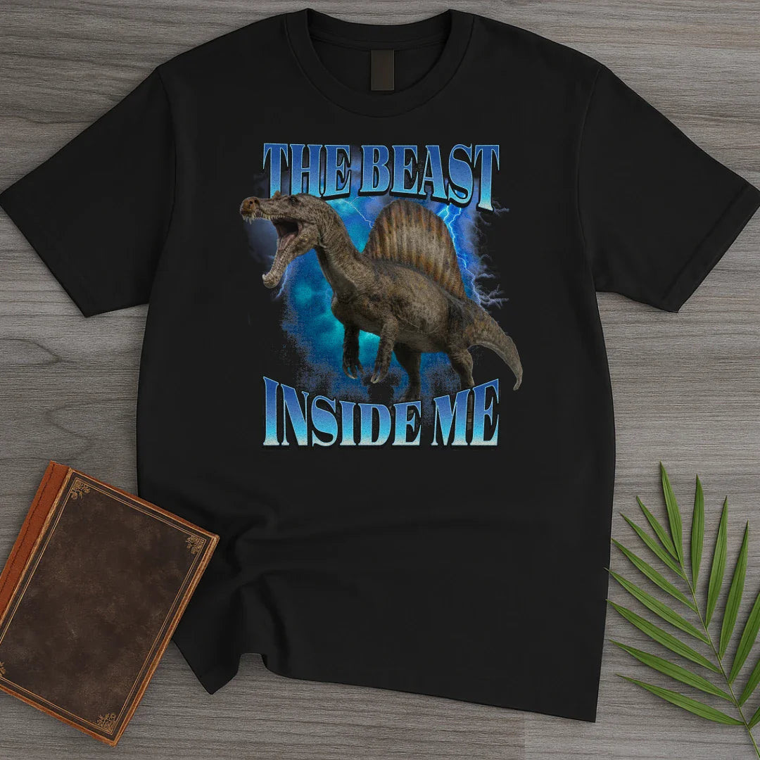 T-Shirt Black / S The Spino Beast Inside T-Shirt