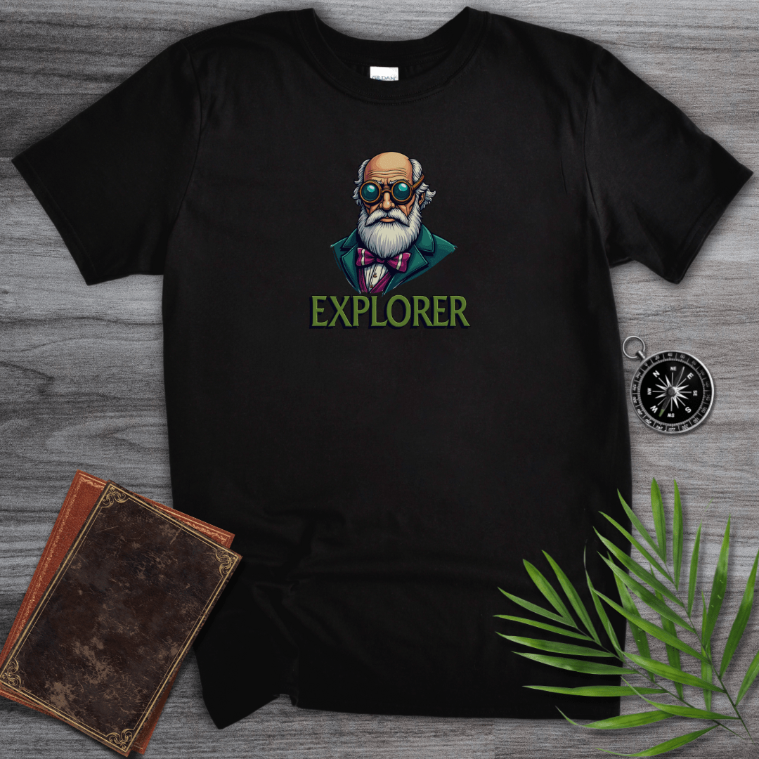 T-Shirt Black / S The Steampunk Explorer T-Shirt