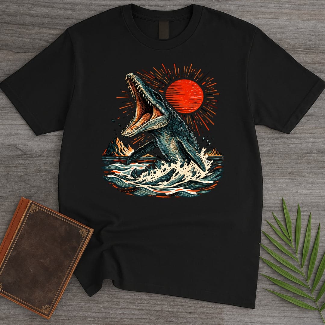 T-Shirt Black / S The West Coast Mosasaurus T-Shirt