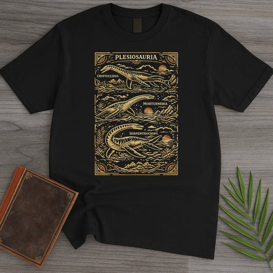 T-Shirt Black / S The West Coast Plesiosauria T-Shirt