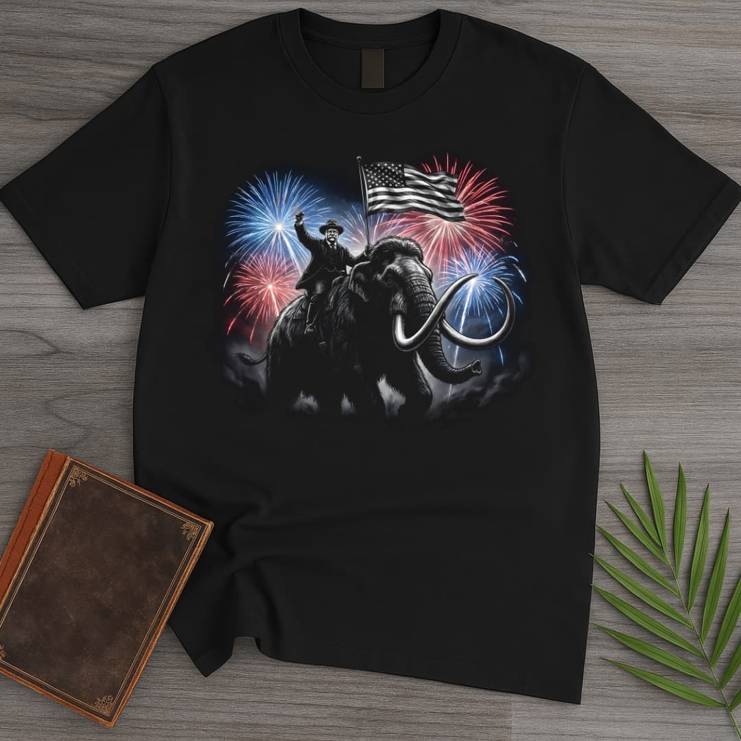 T-Shirt Black / S Theodore Roosevelt 250th Celebration T-Shirt