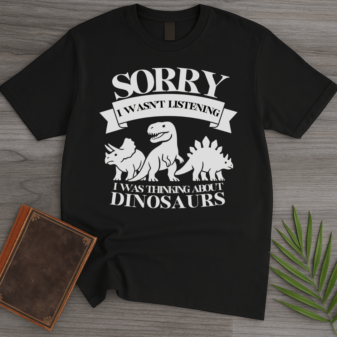 T-Shirt Black / S Thinking About Dino's T-Shirt