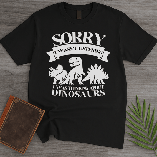 T-Shirt Black / S Thinking About Dino's T-Shirt