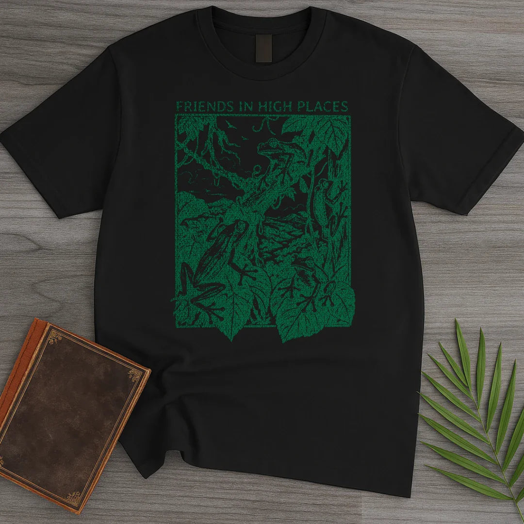 T-Shirt Black / S Tree Frog Friends T-Shirt