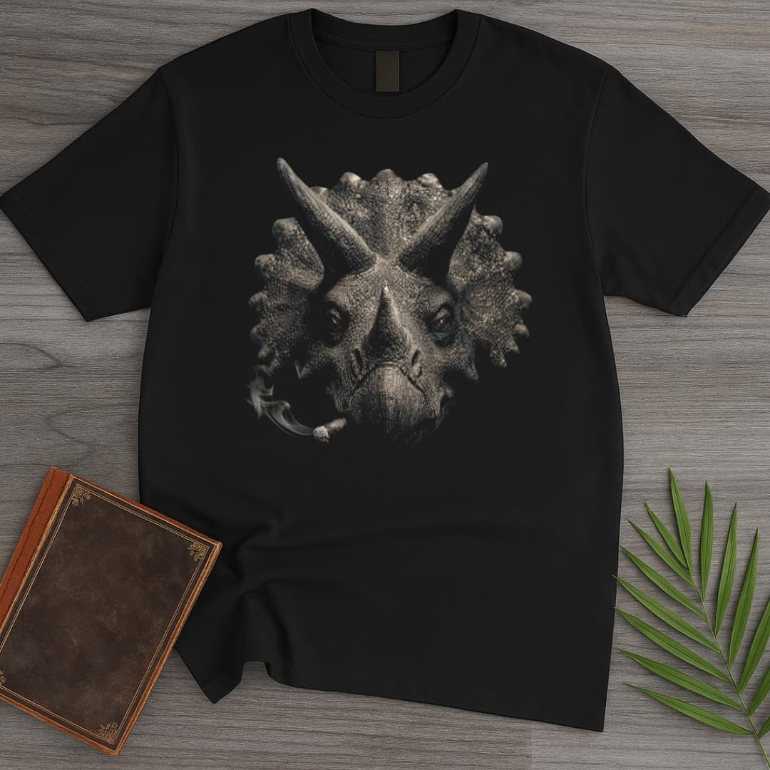 T-Shirt Black / S Triceratops Leader T-Shirt