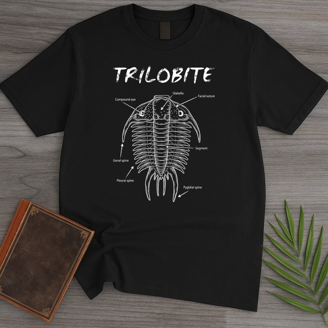 T-Shirt Black / S Trilobite Anatomy T-Shirt