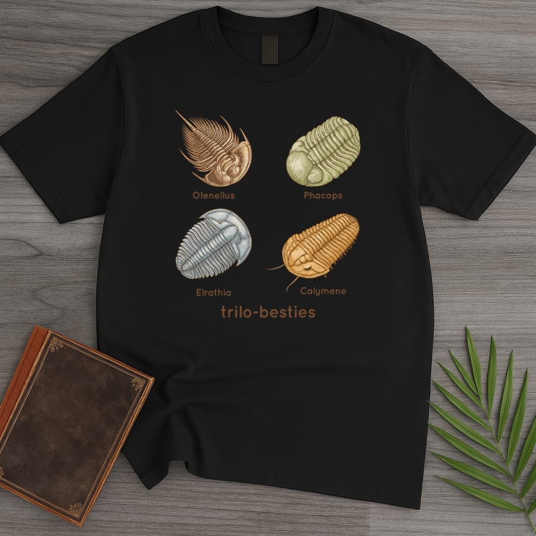 T-Shirt Black / S Trilobite Besties T-Shirt