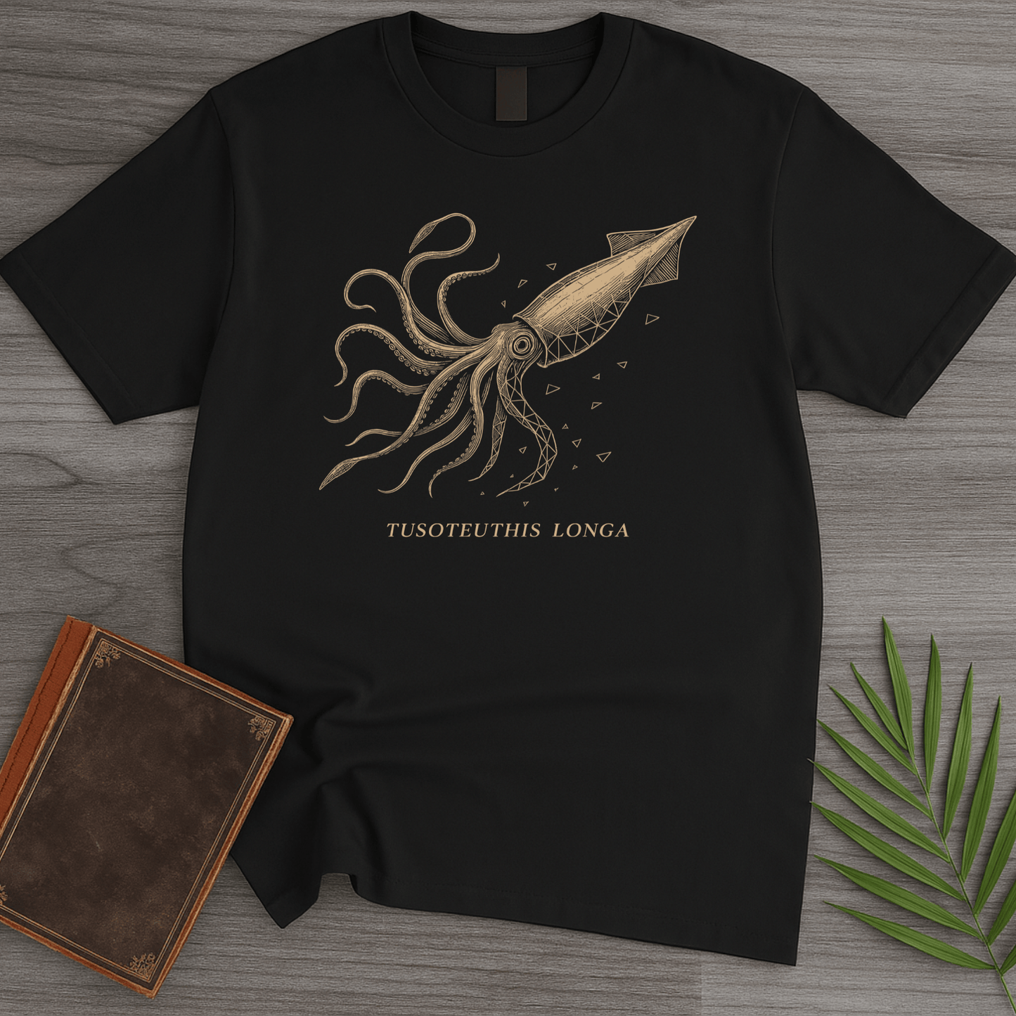 T-Shirt Black / S Tusoteuthis longa (Colossal Squid) T-Shirt