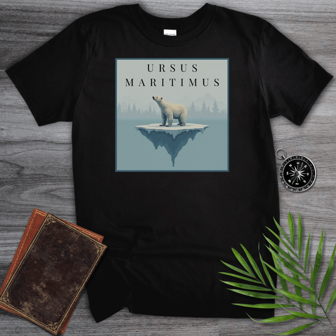 T-Shirt Black / S Ursus Maritimus: Polar Bear T-Shirt