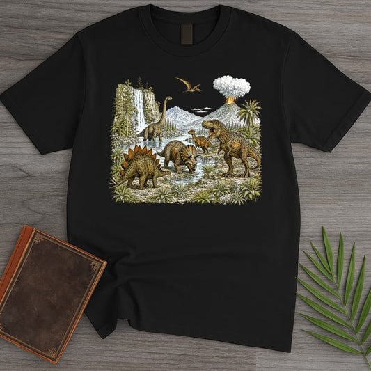 T-Shirt Black / S Vintage 1990's Jurassic Graphic T-Shirt