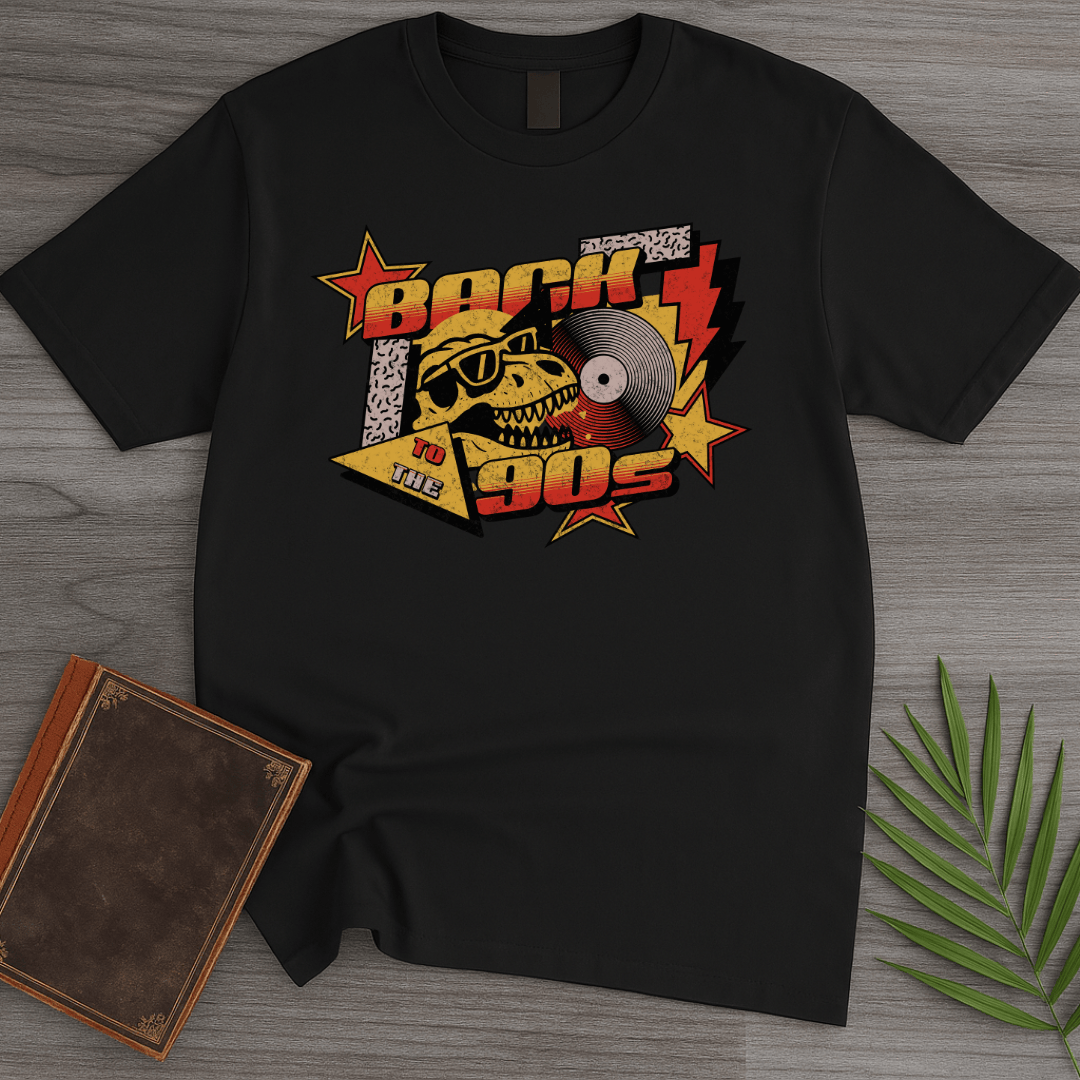 T-Shirt Black / S Vintage Back to the 90's T.Rex T-Shirt