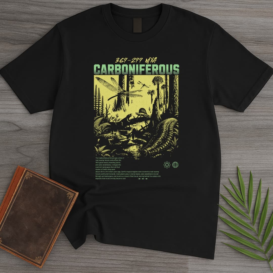 T-Shirt Black / S Vintage Carboniferous Y2K T-Shirt