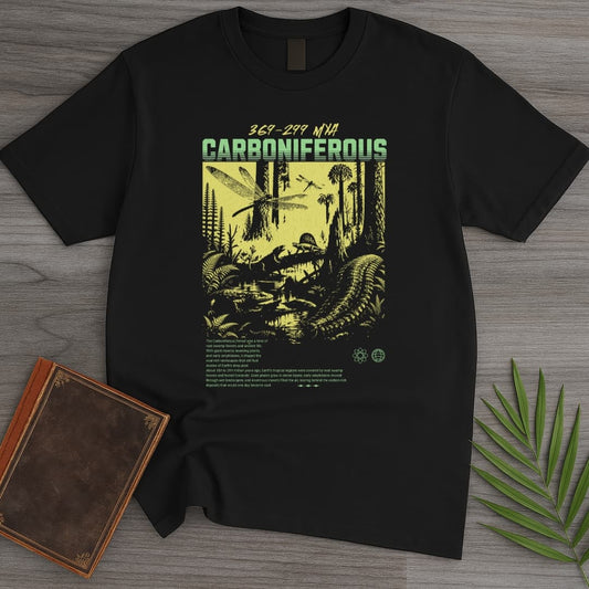 T-Shirt Black / S Vintage Carboniferous Y2K T-Shirt